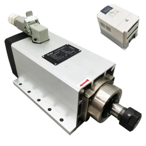 Air-cooling Spindle Motor 220V ER20 300Hz 3.5KW(Include Inverter) 4.7 hp - Picture 1 of 22