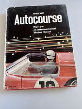 1961/62 Autocourse Book HBDJ Review Of International Motor Sport Racing