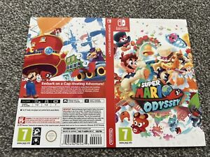 Super Mario Odyssey Nintendo Switch Box Art Game Cover Art Replacement