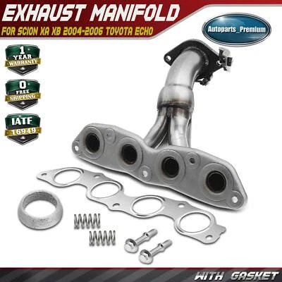 Exhaust Manifold w/ Gasket Kit for Scion xA xB 2004-2006 Toyota Echo 00-05 1.5L - Image 1 of 4