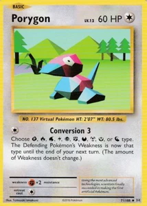 Porygon 71/108 Pokemon XY Evolutions - Picture 1 of 2