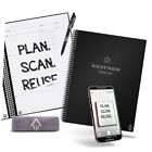  Smart Reusable Fusion Plus Size Spiral & Planner, Letter Black Notebook