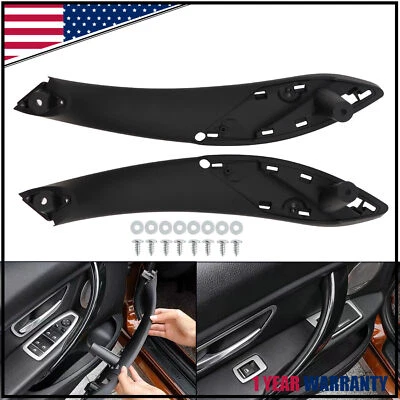 For 2013-2015 BMW 320i 328i 335i Front Left & Right Inner Trim Door Pull Handle — 第 1/4 张图片