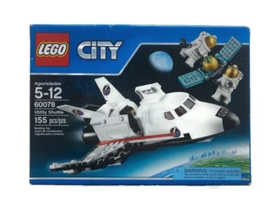 LEGO City Utility Space Shuttle Retired 60078 New Sealed Astronauts - Image 1 of 4