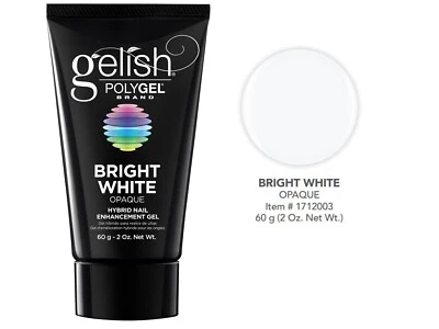 Gelish PolyGel улучшение ногтей яркий белый и чехол розовый 2 унц. - Изображение 1 из 4