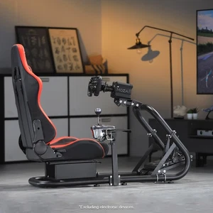 Marada Racing Sim Cockpit Radständer Mit Sitz Passend Für Logitech G29 G920 G923 - Picture 1 of 20