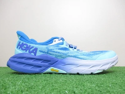 Hoka Speedgoat 5 Zapatos Mujer 8 Medianos B Azul Púrpura Tenis 1123158 CCS Vibram Foto 1 de 4