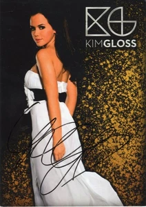 Kim Gloss - DSDS - original signierte Autogrammkarte - Picture 1 of 1