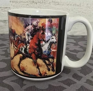 Kentucky Derby 140. Keramik Deko Kaffeebecher Pferderennen gebraucht - Bild 1 von 5