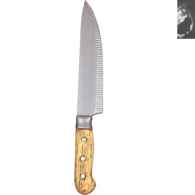 Accesorio de disfraz de cuchillo de plástico realista de 13" - Perfecto para Halloween y mordazas Foto 1 de 3