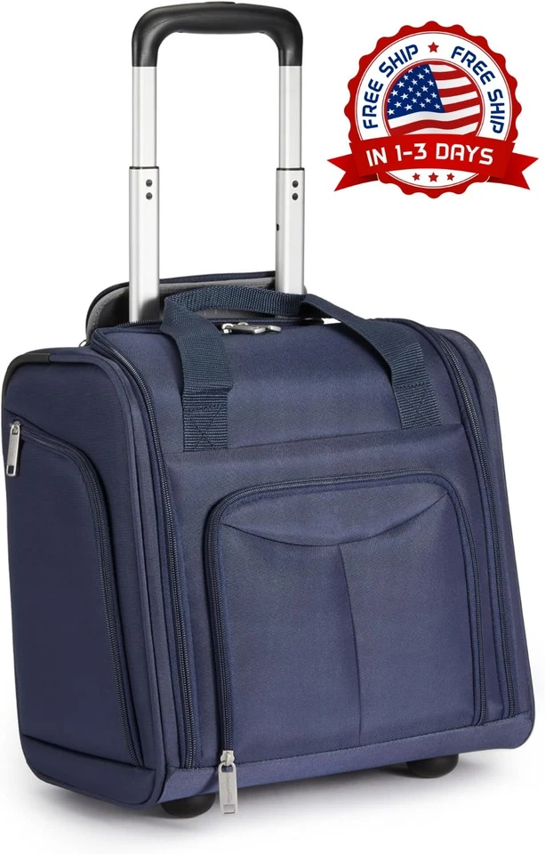 Equipaje de mano con ruedas para debajo del asiento - Maleta con ruedas de 14" - Изображение 1 из 4