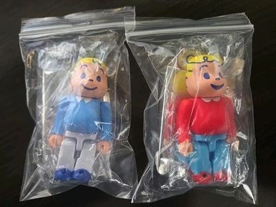 Bearbrick Series 50 JACK & JILL SET Selado com Cartão 100% Be@rbrick Medicom Novo - Imagem 1 de 3