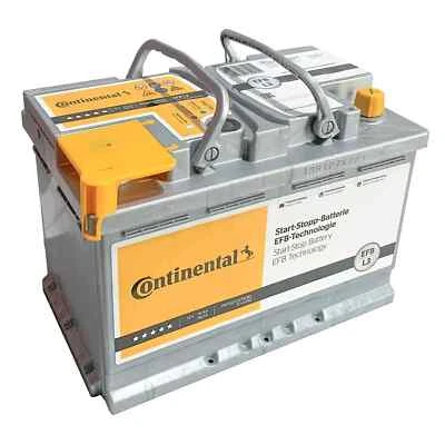 Continental Starterbatterie Start-Stop 12V 70Ah 760A EFB Autobatterie Universal