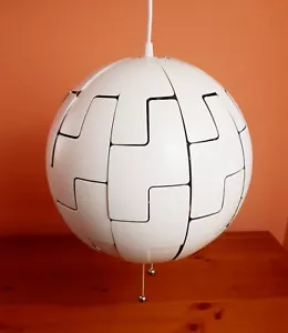 IKEA PS 2014 STAR WARS Design David Wahl Pendant Chandelier White - Picture 1 of 8