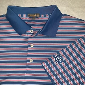 Peter Millar Summer Comfort Golf Polo East Ridge Country Club ERCC Men’s XL - Picture 1 of 5