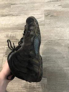 Nike Air Foamposite One Prm Triple Black - Size 11.5, Show Some Marks - Picture 1 of 5