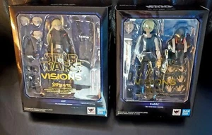Star Wars S.H. Figuarts Star Wars Visions Am & Karre (Target Exclusive) IN HAND - Picture 1 of 1