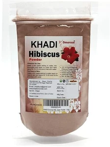 Khadi Omorose Hibiscus Flower Powder For hair Conditioning (100 Gms) - Picture 1 of 1