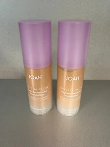 JOAH Crystal Glow Peptide-Infused Foundation, 2-in-1 Korean Makeup-Light Beige  - Picture 1 of 3