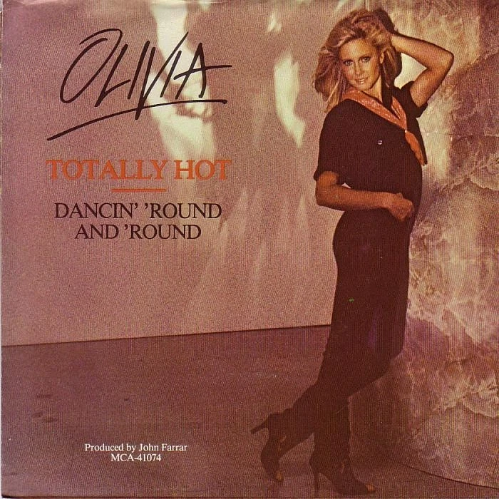 BRAND NEW US SLEEVE ONLY OLIVIA NEWTON-JOHN DANCIN' 'ROUND & 'ROUND - Image 1 of 1