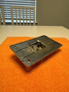 Harley Davidson Softail Classic Dyna License Plate Mount Lay Down Chrome FXD - Picture 1 of 7
