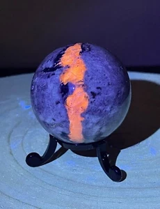 Fluoreszierende Afghanite mit pyrite Kugel- 240 g Afghanit - Bild 1 von 6