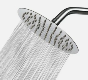 Soffione Doccia, Soffione Doccia a Pioggia Alta Pressione 8 Pollici, Design Ultra Sottile-304 Fantastico - Foto 1 di 6