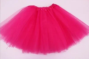 Kinder Tütü Tutu Ballettrock Tüllrock 3 Lagen Rock Petticoat Ballettkleid - Bild 1 von 28