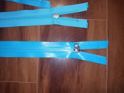 YKK no.5 waterproof zipper 28" aquaguard coil chain zipper, open end, separating - Image 1 of 4