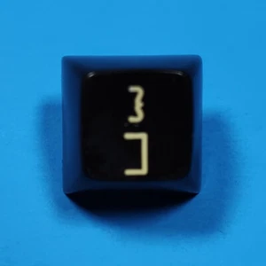 Genuine DEC VT100 terminal keyboard keycap - Right Bracket Curly Brace key - HTF - Picture 1 of 1