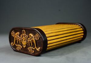Treasured Gold Sandalwood with Bamboo Spring Pillow