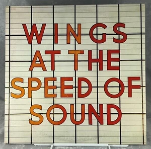 PAUL McCARTNEY & WINGS- Vinyl LP album AT THE SPEED OF SOUND (1976) SW 11525 - Picture 1 of 5