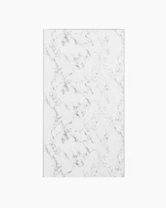 Shower Wall Panel Liner PVC Granada White Waterproof Durable Seamless DIY 1200 - Picture 1 of 5