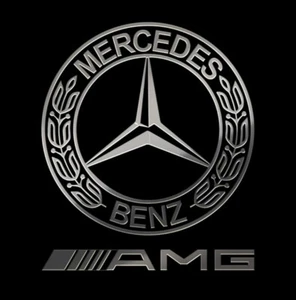 NICKEL STICKER MERCEDES AMG ADHESIVO PEGATINA DECAL VINYL AUTOCOLLANT etichetta - Imagen 1 de 7