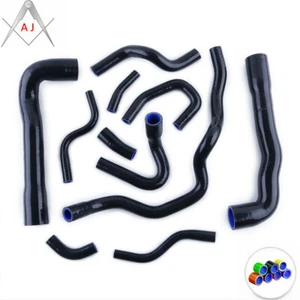 Manguera de silicona negra para 1992 93 94 95 96 97 98 BMW E36 325i/328i/330i/M3 - Imagen 1 de 11
