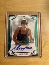 4/11 Leaf Pickleball Premier ALLYCE JONES Green Auto Rookie Autograph 2023