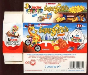 Kinder Surprise, 1999 italienische Kinder Surpresa leere Box #8328 - Bild 1 von 1