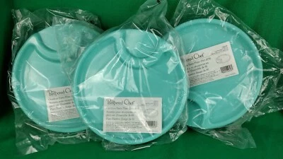 Lot of 3 COMPLETE SET 6 PAMPERED CHEF Outdoor Party Plates 10" #2823 NEW - Image 1 of 4