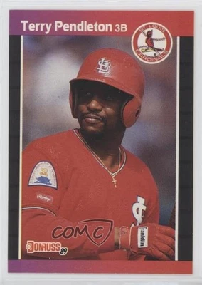 1989 Donruss Terry Pendleton (*Denotes* on Back) #230 - Image 1 of 2