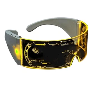 Gafas de ciclismo iluminadas por LED con iluminación nocturna anticolisión - Imagen 1 de 27