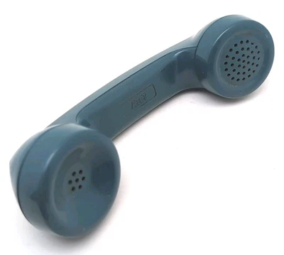 Juego de manos telefónicas AT&T de colección SOLO - AZUL VERDOSO color raro Foto 1 de 4