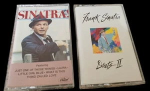 Frank Sinatra D Qty 2~ SINATRA! 1983 &DUETS ll 1994 Capitol Records~ Cassettes - Picture 1 of 7