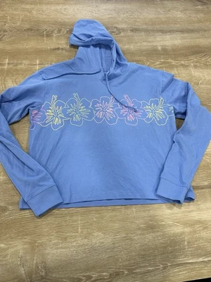 Life is Good новый LS рубашка дробилка коробка толстовка с капюшоном гибискус женщин маленький новый с Ярлыками цветочный - Изображение 1 из 4