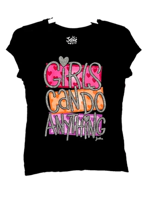 JUSTICE GIRLS Vintage Y2K T-SHIRT SIZE 18 - Image 1 of 4