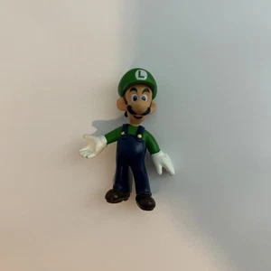 Luigi Super Mario Bros. 2,5" Mini Figur 2007 Nintendo PVC - Bild 1 von 3
