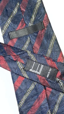 Cravatta Dunhill 100% Seta - Imagen 1 de 4