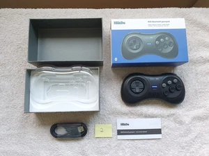8Bitdo M30 Bluetooth Gamepad Controller - Black. For Switch Windows Android Mac - Picture 1 of 11
