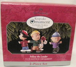 HALLMARK 1998 - FOLLOW THE LEADER - ADORNO EDICIÓN CLUB 2 PIEZAS - COMO NUEVO EN CAJA - Imagen 1 de 1