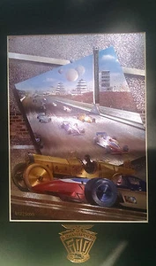NEW 1997 Indianapolis 500 Limited Edition Program Cover Print by Philip Castle - Imagen 1 de 2