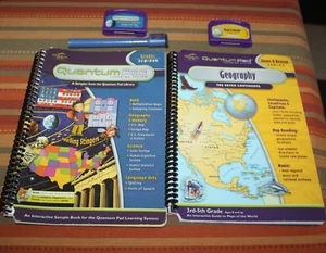 Quantum Pad Geography Lot And Sampler grades 3-5 Math Science Reading -YS5 -9 - Picture 1 of 8